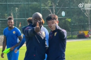 大连鲲城高温下的训练—乐在其中